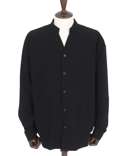 Magine(マージン)の「ms6179-TR Skipper Shirt スキッパーシャツ(シャツ/ブラウス・メンズ・ホワイト/ネイビー/ブラック・46/44/48)」の11枚目の写真