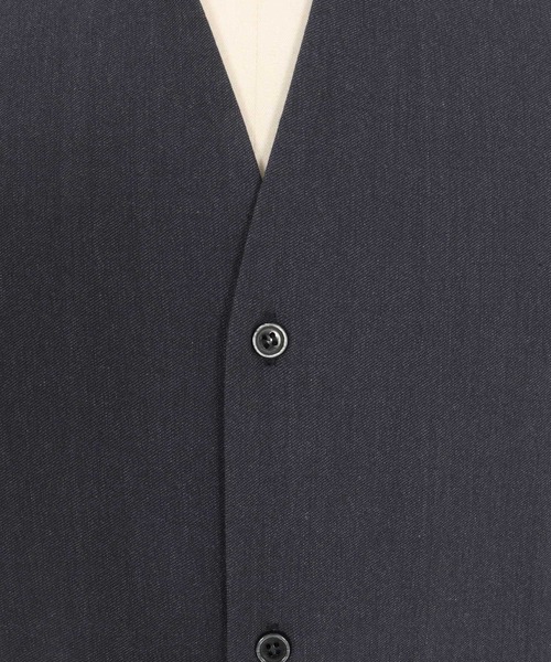 Magine(マージン)の「ms6179-TR Skipper Shirt スキッパーシャツ(シャツ/ブラウス・メンズ・ホワイト/ネイビー/ブラック・46/44/48)」の7枚目の写真