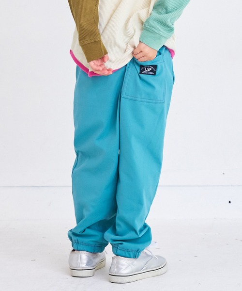 Life Support Products（ライフサポートプロダクツ）の「リラックスマチツキジョガーパンツ（スウェットパンツ・キッズ・オレンジ/パープル/チャコール/ベージュ/ブルー・150/80/90/95/100/110/120/130/140）」の8枚目の写真