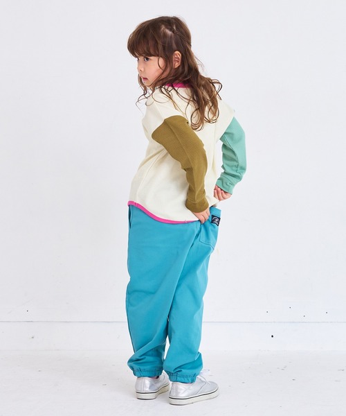 Life Support Products（ライフサポートプロダクツ）の「リラックスマチツキジョガーパンツ（スウェットパンツ・キッズ・オレンジ/パープル/チャコール/ベージュ/ブルー・150/80/90/95/100/110/120/130/140）」の9枚目の写真