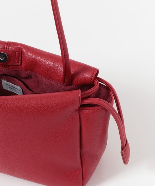 極美品 レザレクション Resurrection ロビン 巾着 バッグ 2way 近藤千尋PRESENTS 便利でおしゃれな仕切り付き 7ポケット巾着