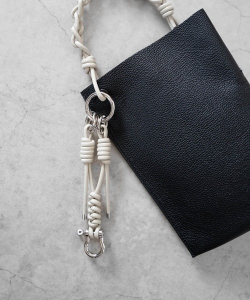 LEATHER BRAID KEY RING / レザーブレード キーリング