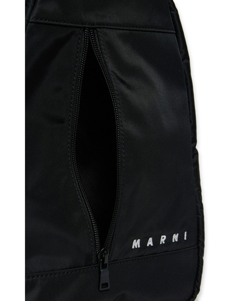 MARNI(マルニ)の「キッズ ボディバッグ MARNI KID(ボディバッグ/ウエストポーチ・キッズ・カーキ/ブラック・UNI)」の9枚目の写真