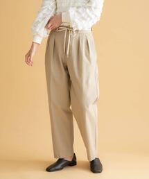 3/2WORKS ツータックチノパンツ