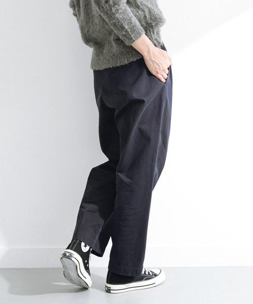 URBAN RESEARCH Sonny Label（アーバンリサーチサニーレーベル）の「3/2WORKS ツータックチノパンツ（その他パンツ・レディース・ベージュ/ネイビー・SMALL/MEDIUM/LARGE）」の13枚目の写真