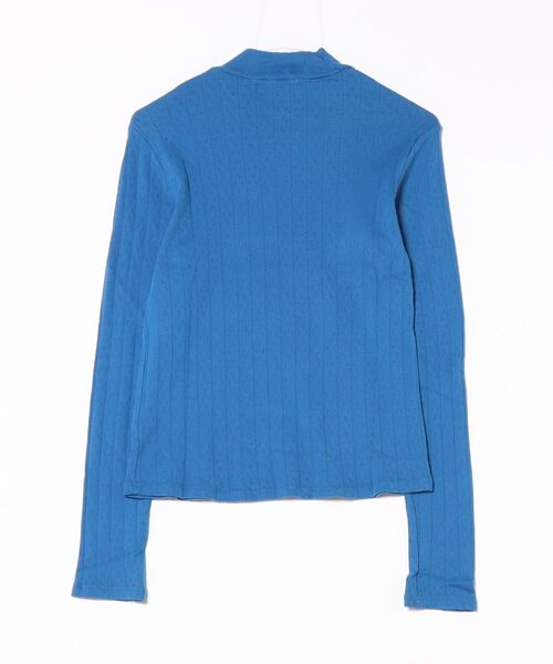 BOBO CHOSES(ボボショーズ)の「Openwork turtle neck T-shirt(Tシャツ/カットソー・レディース・ブルー・S/M/XL/L/XS)」の6枚目の写真