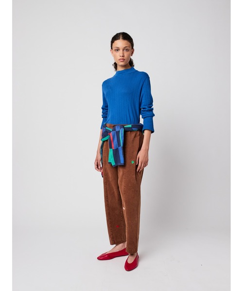 BOBO CHOSES(ボボショーズ)の「Openwork turtle neck T-shirt(Tシャツ/カットソー・レディース・ブルー・S/M/XL/L/XS)」の5枚目の写真