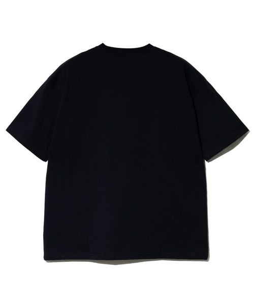 go slow caravan(ゴースローキャラバン)の「USA/Cスイカ猫 ゆったり TEE(Tシャツ/カットソー・メンズ・アイボリー/ブラック・MEDIUM/LARGE/X-LARGE)」の10枚目の写真