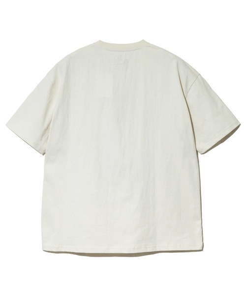 go slow caravan(ゴースローキャラバン)の「USA/Cスイカ猫 ゆったり TEE(Tシャツ/カットソー・メンズ・アイボリー/ブラック・MEDIUM/LARGE/X-LARGE)」の13枚目の写真