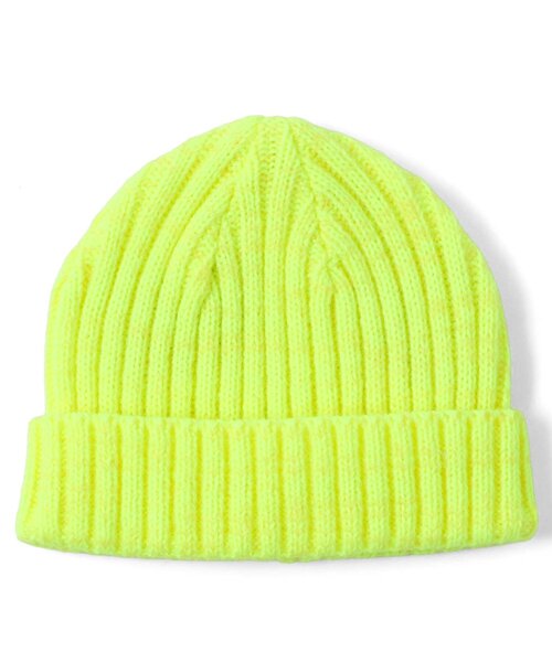 Ampersand（アンパサンド）の「リブニットキャップ（ニットキャップ/ビーニー・キッズ・ブラック/オレンジ/イエロー/アイボリー/ピンク・48/50/54/58）」の10枚目の写真