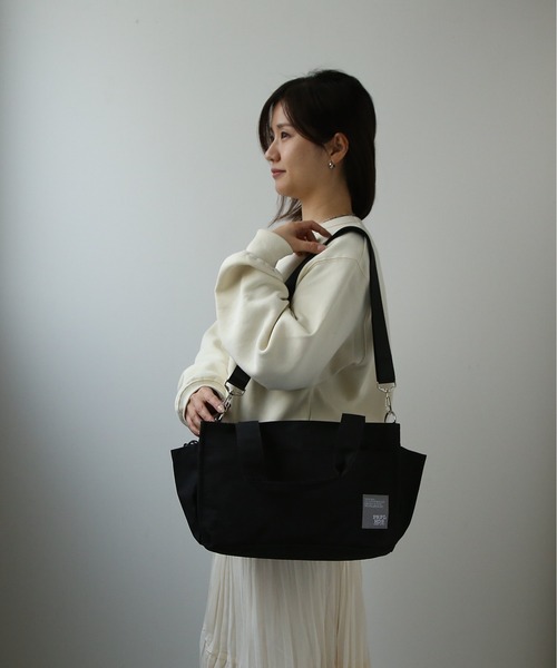 BACKYARD FAMILY(バックヤードファミリー)の「propellerheads OSAMPO BAG はっ水ポリトートショルダー(トートバッグ・レディース・ライトグリーン/ネイビー/グレー/ブラック/ピンク系その他・FREE)」の2枚目の写真