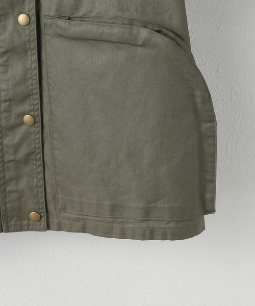 venit（ヴェニット）の「VENIT/ヴェニット  MILITARY（モッズコート・レディース・カーキ・38）」の9枚目の写真