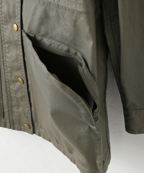 venit（ヴェニット）の「VENIT/ヴェニット  MILITARY（モッズコート・レディース・カーキ・38）」の10枚目の写真