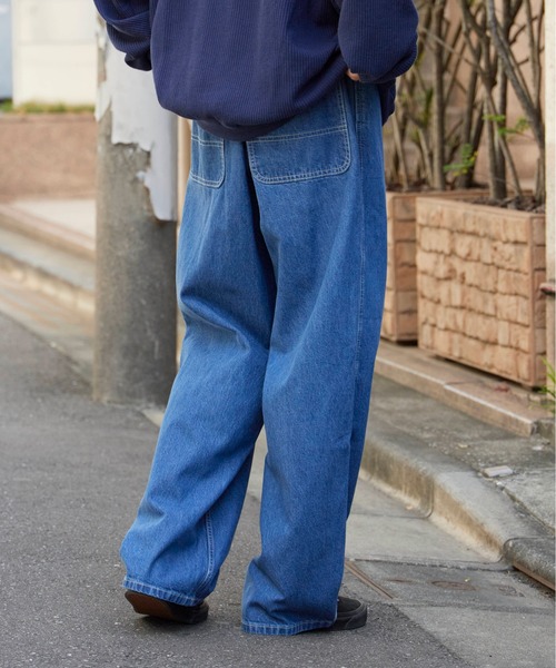 Gramicci（グラミチ）の「Gramicci/グラミチ SUTTER DENIM PANT デニムパンツ サイズ調整簡単（デニムパンツ・メンズ・ブルー/インディゴブルー・XXL/XL/M/S/L）」の6枚目の写真