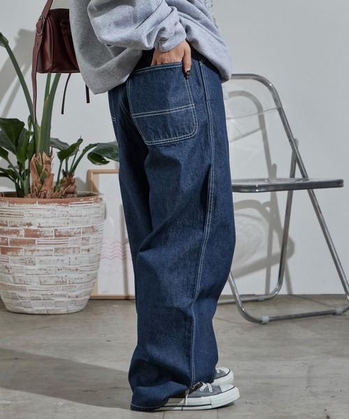 Gramicci（グラミチ）の「Gramicci/グラミチ SUTTER DENIM PANT デニムパンツ サイズ調整簡単（デニムパンツ・メンズ・ブルー/インディゴブルー・XXL/XL/M/S/L）」の12枚目の写真