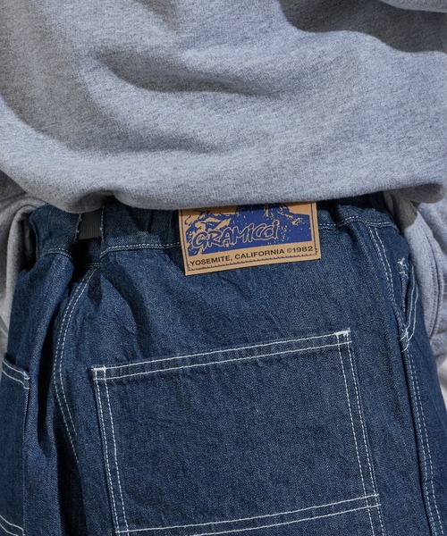 Gramicci（グラミチ）の「Gramicci/グラミチ SUTTER DENIM PANT デニムパンツ サイズ調整簡単（デニムパンツ・メンズ・ブルー/インディゴブルー・XXL/XL/M/S/L）」の5枚目の写真
