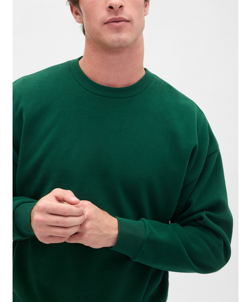 GAP(ギャップ)の「ヴィンテージソフト オーバーサイズ クロップド スウェットシャツ(スウェット・メンズ・ブラック/オフホワイト/グリーン/ピンク・XS/S/M/L/XL)」の14枚目の写真