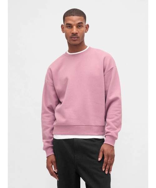 セール】ヴィンテージソフト オーバーサイズ クロップド スウェット