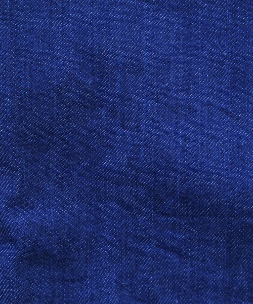 bulle de savon（ビュルデサボン）の「△8oz ムラ糸デニム パンツ（デニムパンツ・レディース・ネイビー・FREE）」の2枚目の写真