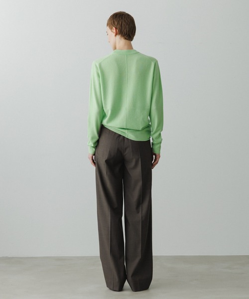 ADAM ET ROPE'（アダムエロペ）の「【EMOELLE】ベルテッドスラックス（スラックス・レディース・グレー系その他/イエロー系その他3・36/38）」の4枚目の写真