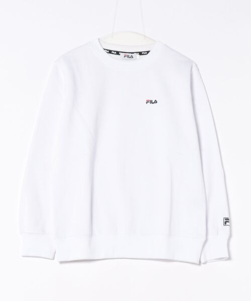FILA(フィラ)の「【FILA/フィラ】ワンポイント刺繍 スウェットトレーナー ブランドロゴ(スウェット・レディース・ブラック/ホワイト/ネイビー・MEDIUM/LARGE)」の22枚目の写真