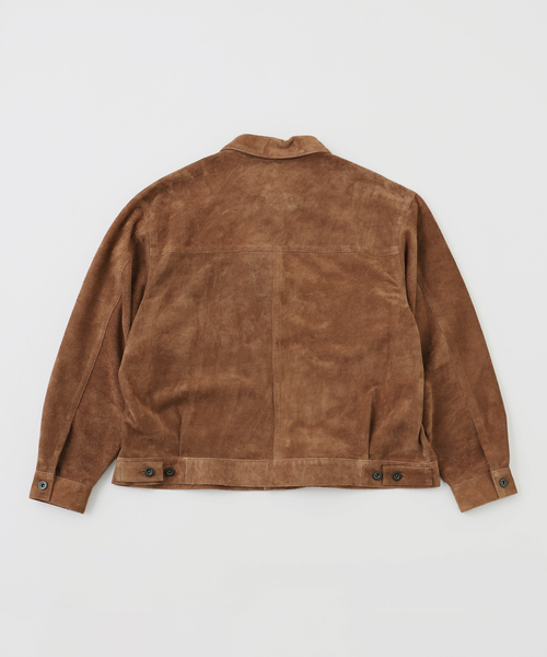 A LEATHER / エーレザー TRUCKER JACKET（ライダースジャケット