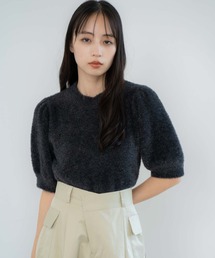 【販路限定カラーあり】ラメシャギーニット