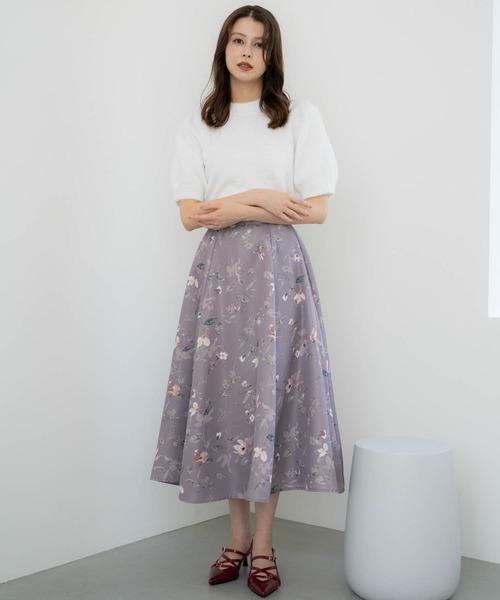 NOELA(ノエラ)の「【販路限定カラーあり】ラメシャギーニット(ニット/セーター・レディース・ブラック/オフホワイト/シルバー/ベージュ・フリー)」の17枚目の写真