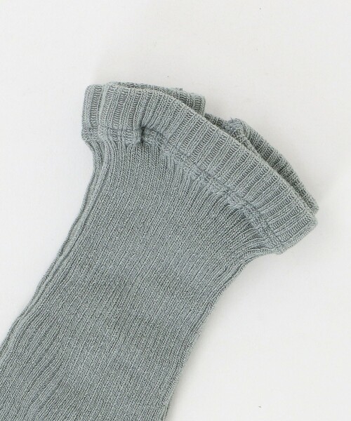 Steven Alan（スティーブンアラン）の「＜Steven Alan＞リブ タイツ（タイツ/ストッキング・レディース・ブラック/オフホワイト/グレー系・FREE）」の4枚目の写真