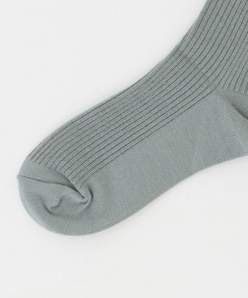 Steven Alan（スティーブンアラン）の「＜Steven Alan＞リブ タイツ（タイツ/ストッキング・レディース・ブラック/オフホワイト/グレー系・FREE）」の5枚目の写真