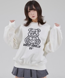 『OY/オーワイ』PUZZLE DOLLY CREWNECK/パズルドリー クルーネック