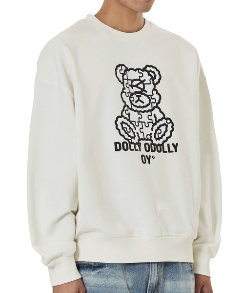 OY（オーワイ）の「『OY/オーワイ』PUZZLE DOLLY CREWNECK/パズルドリー クルーネック（スウェット・レディース・ホワイト/ブラック・L/M）」の8枚目の写真