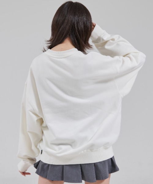 OY(オーワイ)の「『OY/オーワイ』PUZZLE DOLLY CREWNECK/パズルドリー クルーネック(スウェット・レディース・ホワイト/ブラック・L/M)」の19枚目の写真