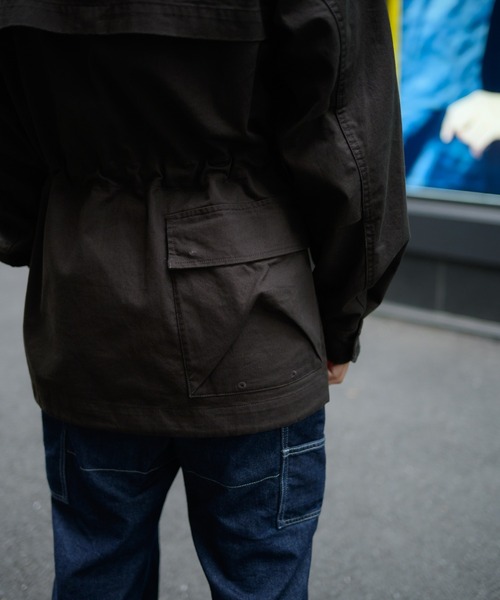 Snow Peak(スノーピーク)の「Snow Peak / TAKIBI Chino Cargo Jacket TAKIBIチノカーゴジャケット(ミリタリージャケット・メンズ・ダークブラウン/ブラック・L/M/XL/S)」の17枚目の写真