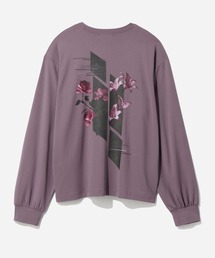 HARE(ハレ)の【接触冷感】メルトフラワーバックプリントカット(HARE)(Tシャツ/カットソー)