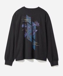 HARE | 【接触冷感】メルトフラワーバックプリントカット(HARE)(Tシャツ/カットソー)