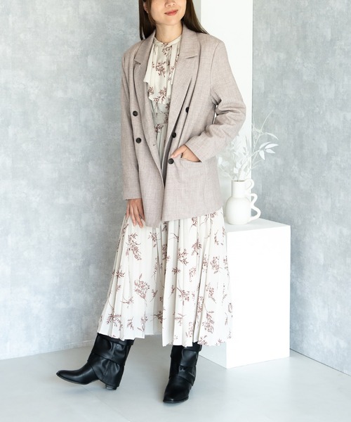 JELLY BEANS(ジェリービーンズ)の「ワイドレッグカバー2WAYロングブーツ(204-57101)JELLY BEANS(ジェリービーンズ)(ブーツ・レディース・ダークブラウン/ブラック・S/M/L)」の14枚目の写真
