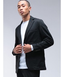 1piu1uguale3 RELAX | 1PIU1UGUALE3 RELAX (ウノ ピュ ウノ ウグァーレ トレ リラックス) ウィンドウペン ジャガード 2つボタン シングル ジャケット HOUNDSTOOTH 1PRUSO25101(テーラードジャケット)