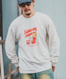 SIDEWAY STANCE（サイドウェイスタンス）の「【SIDEWAY STANCE】オリジナル グラフィック プリント ロンT（Tシャツ/カットソー）」