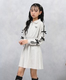 PINKHUNT（ピンクハント）の「PINKHUNT ピンクハント 袖ラインスウェットワンピース 0962K（ワンピース・キッズ）」