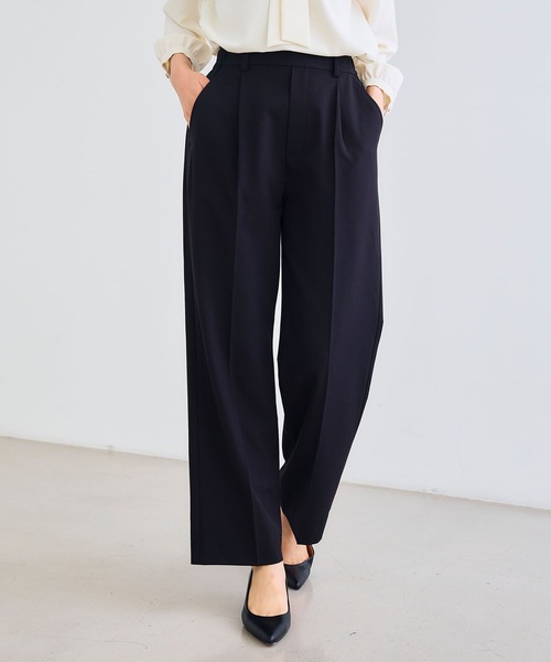 シワになりにくい》セットアップ対応 サマ美え センタープレス