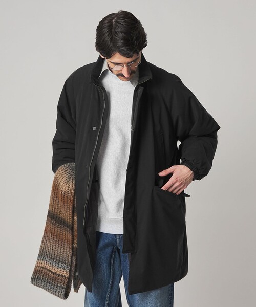 Steven Alan＞ ブラッシュド パデッド スタンド コート（モッズ