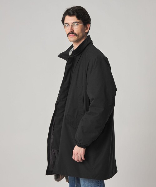 Steven Alan＞ ブラッシュド パデッド スタンド コート（モッズコート