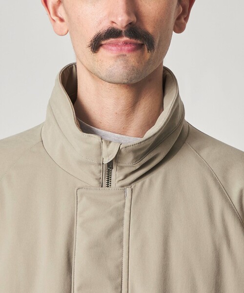 Steven Alan＞ ブラッシュド パデッド スタンド コート（モッズコート