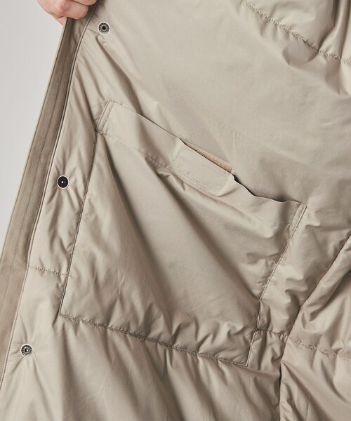 セール】＜Steven Alan＞ ブラッシュド パデッド スタンド コート