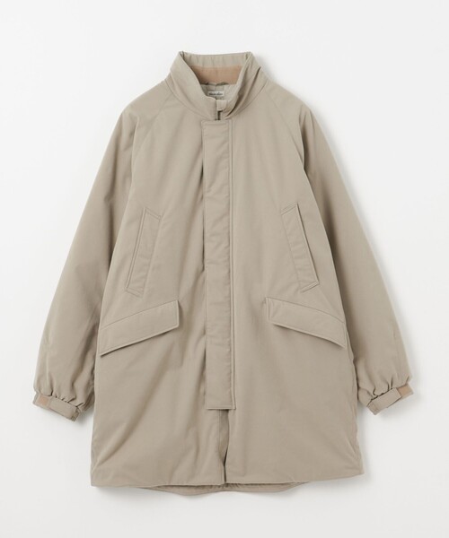 Steven Alan＞ ブラッシュド パデッド スタンド コート（モッズコート