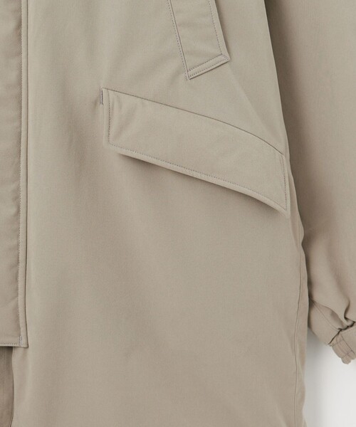 Steven Alan＞ ブラッシュド パデッド スタンド コート（モッズコート