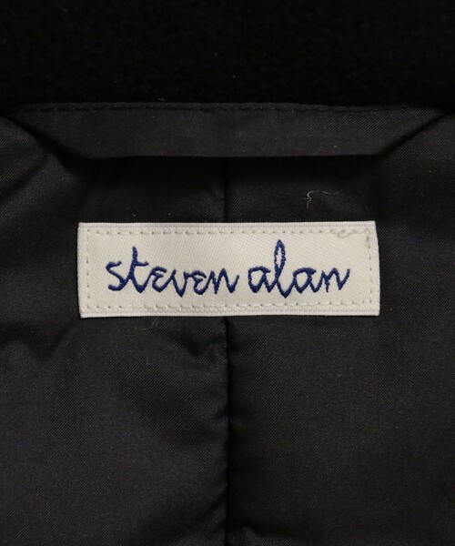 Steven Alan＞ ブラッシュド パデッド スタンド コート（モッズコート