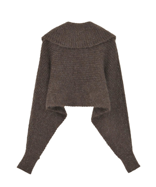 near.nippon (ニアー ニッポン)＞ラメミックスキッドモヘアスリーブ