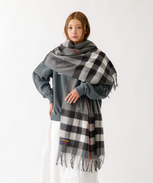 TWEED MILL(cC[h~)́yTWEEDMILL/cC[h~z唻`FbNXg[/jZbNX/Large Stole 70-190(}t[)